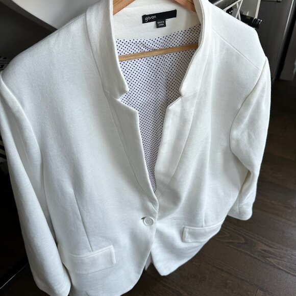 Gibson Ivory Knit Blazer - Picture 3 of 4